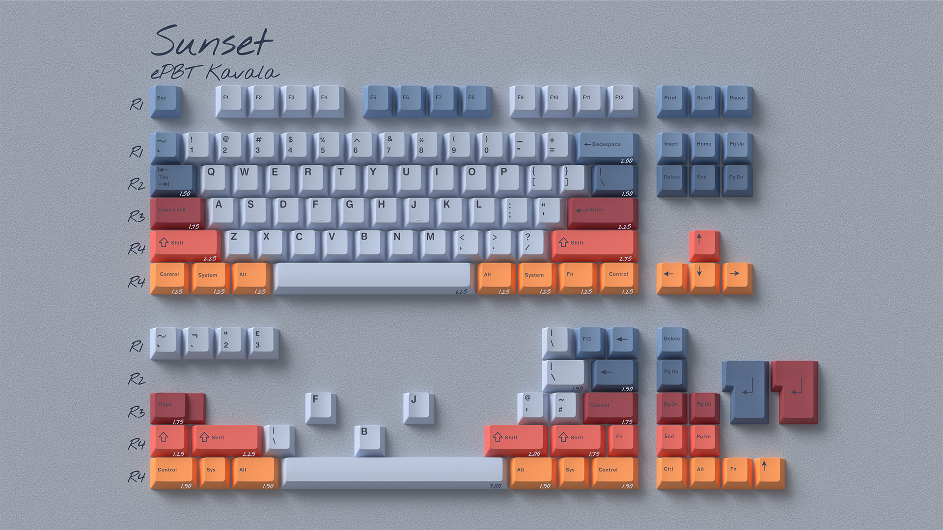 (In Stock) EPBT Kavala Keyset