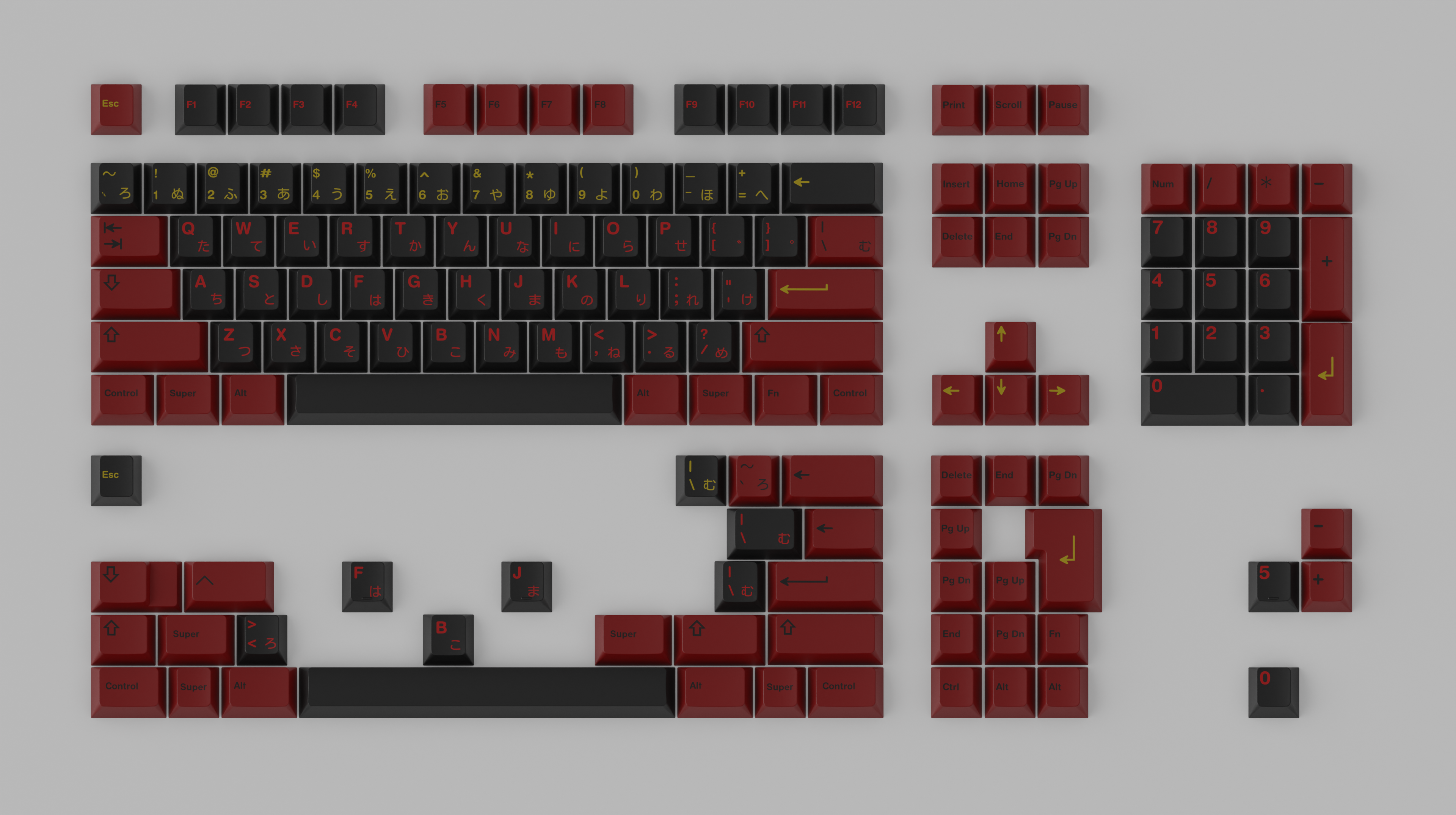 (In Stock) GMK Higanbana Keycaps