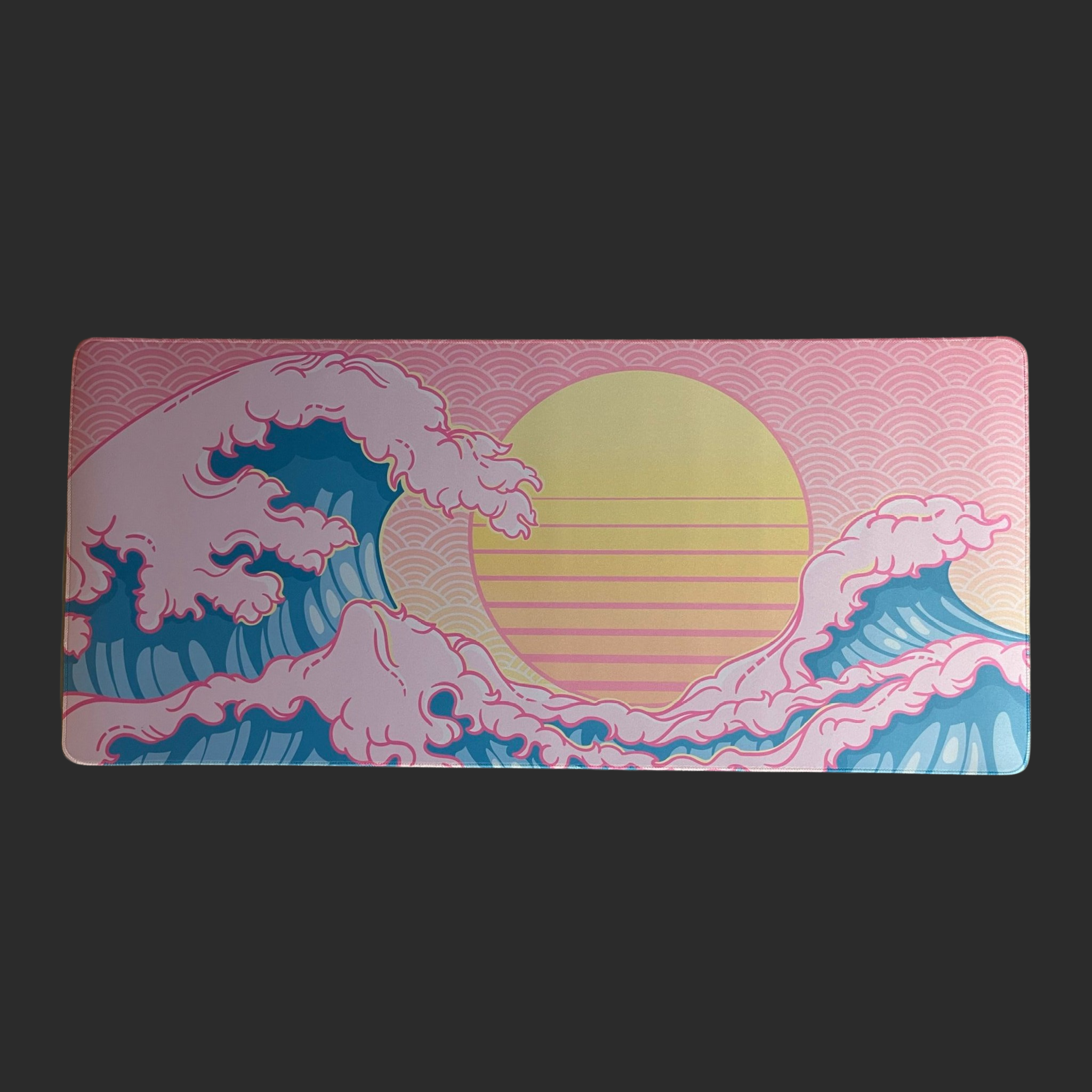 (In Stock) The Great Retro Wave Deskmat