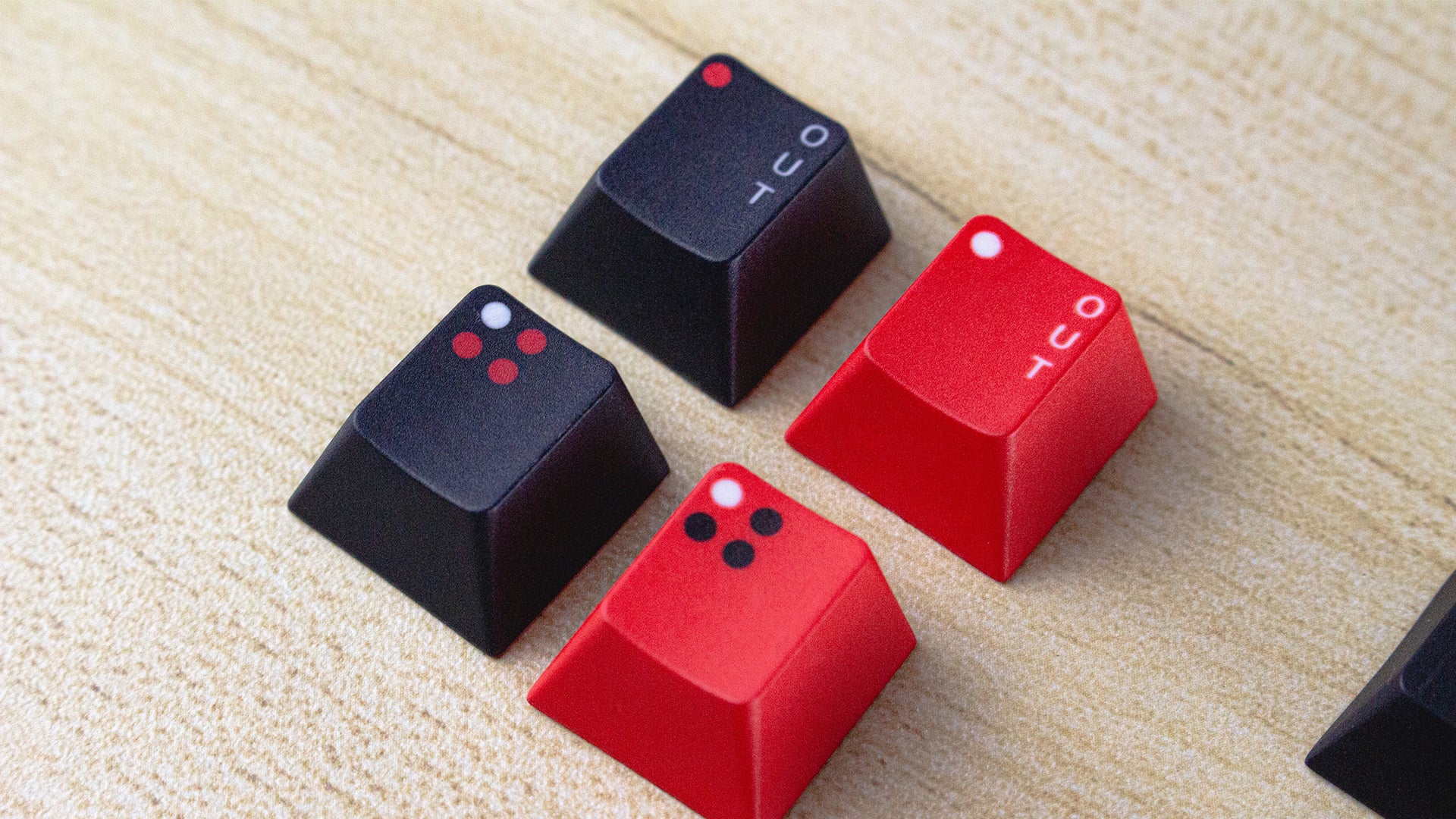 (Group Buy) WS x Jaekeyed (赤灰色) Aka Haiiro Keycap Set