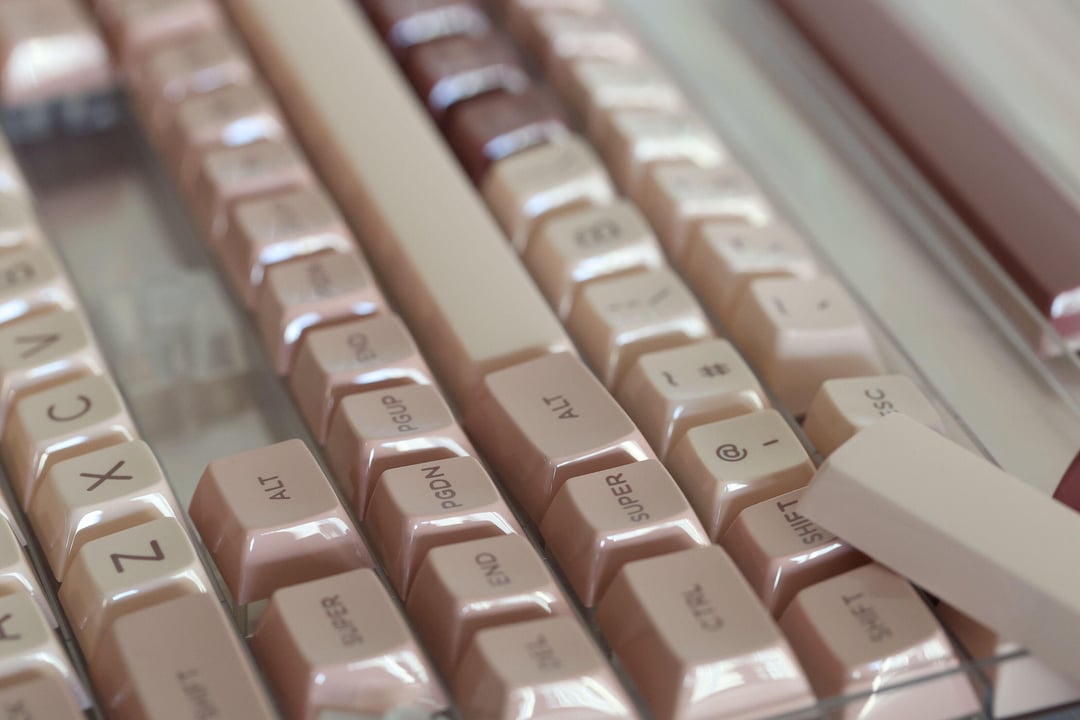 (In Stock) JTK HSA Pink Powder Keyset