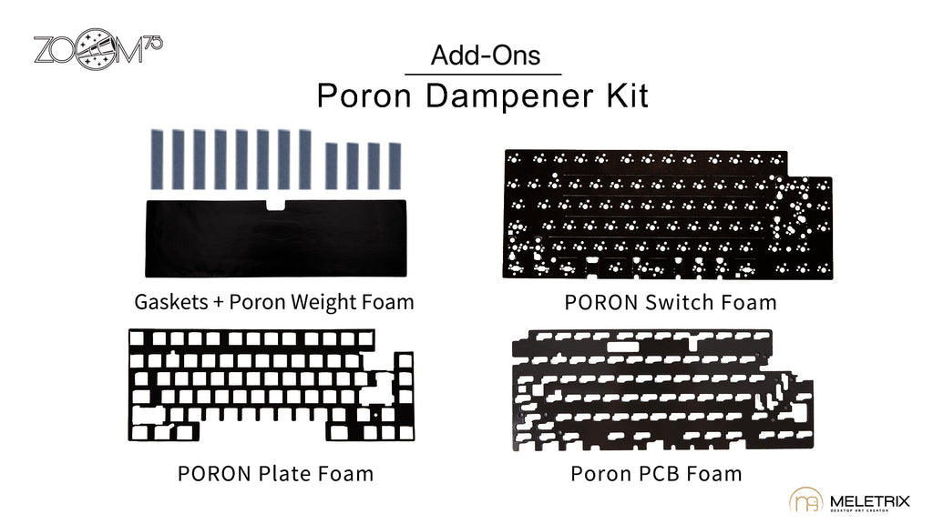 (Group Buy) Zoom75 LCD Screen Addons