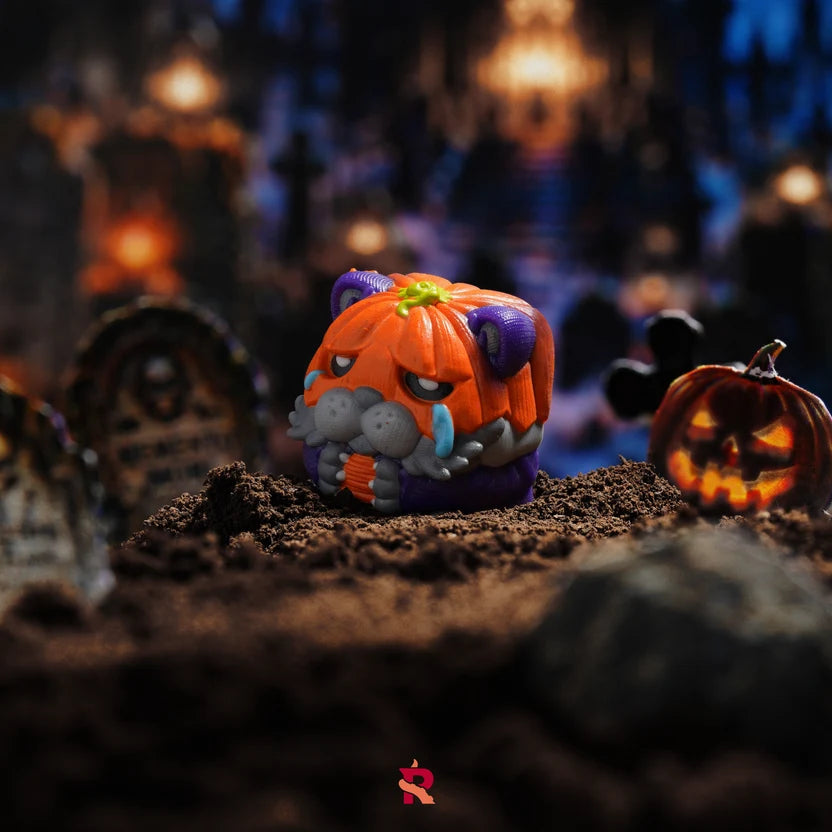 Abandoned Pets Artisan Keycap - Halloween