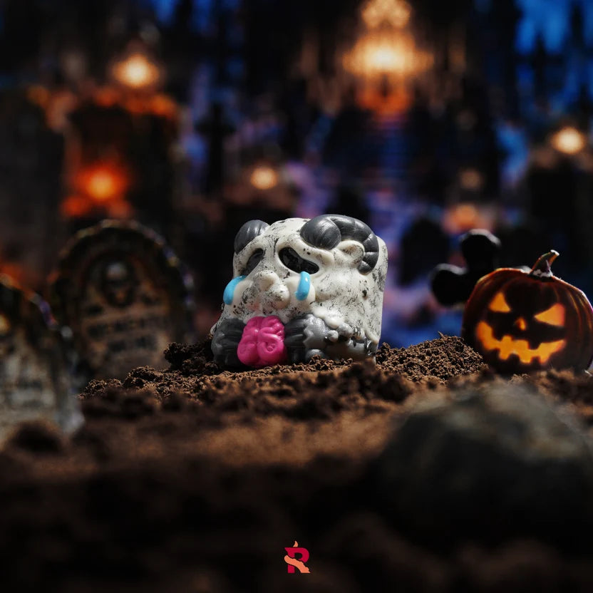 Abandoned Pets Artisan Keycap - Halloween