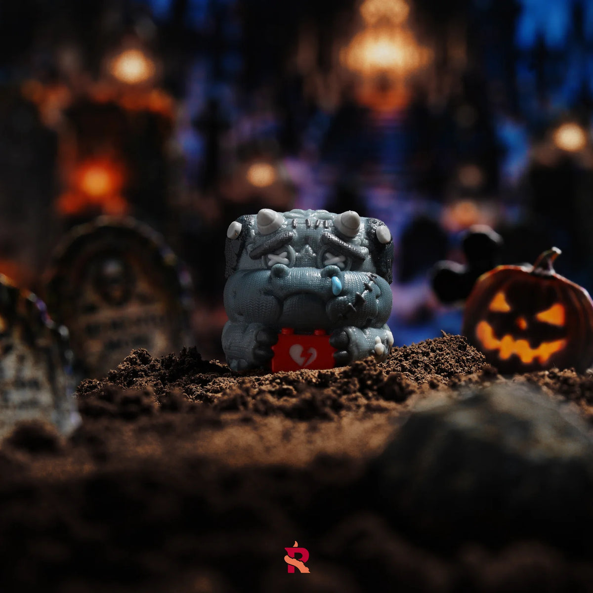 Abandoned Pets Artisan Keycap - Halloween