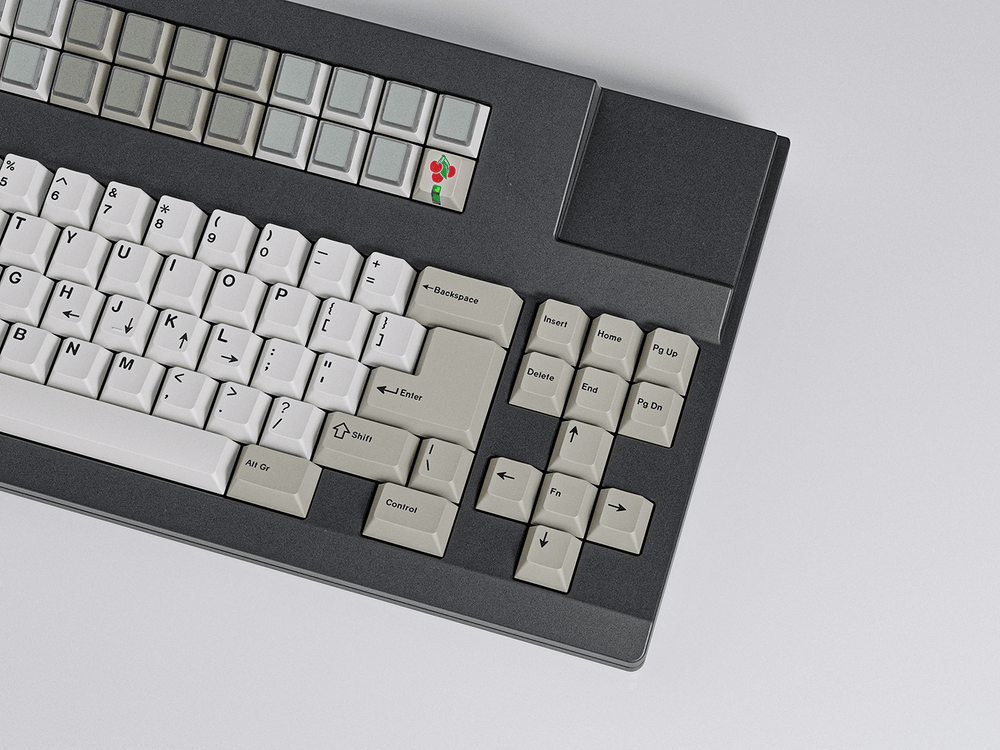 (In Stock) GMK Beige Addon + Extension