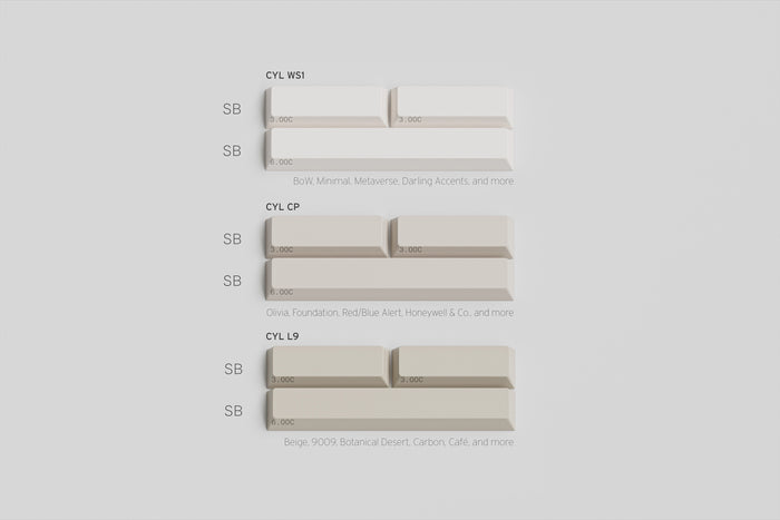 All Gmk Keycaps (Group Buy) GMK Spacekeys EC