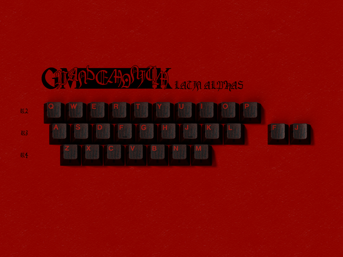 (Group Buy) GMK CYL Pandemonium