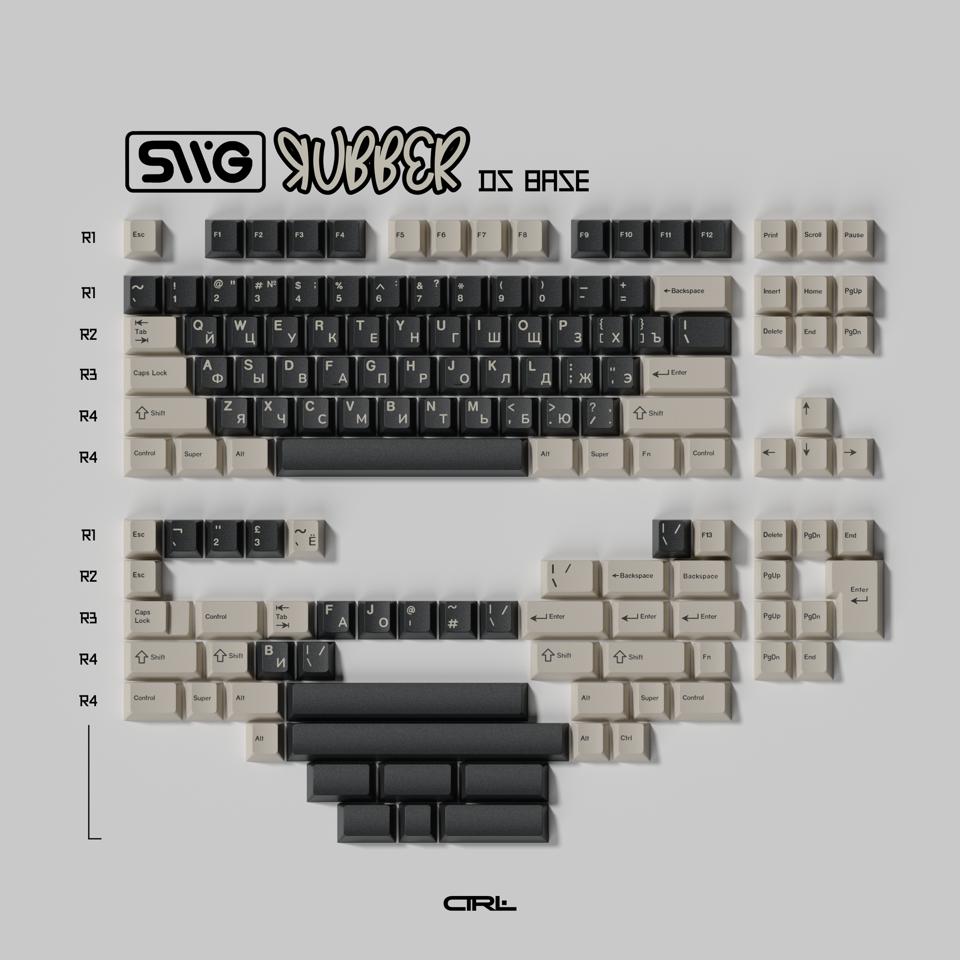 キーボード SWG Rubber basekit+novelties In Stock) SWG Rubber