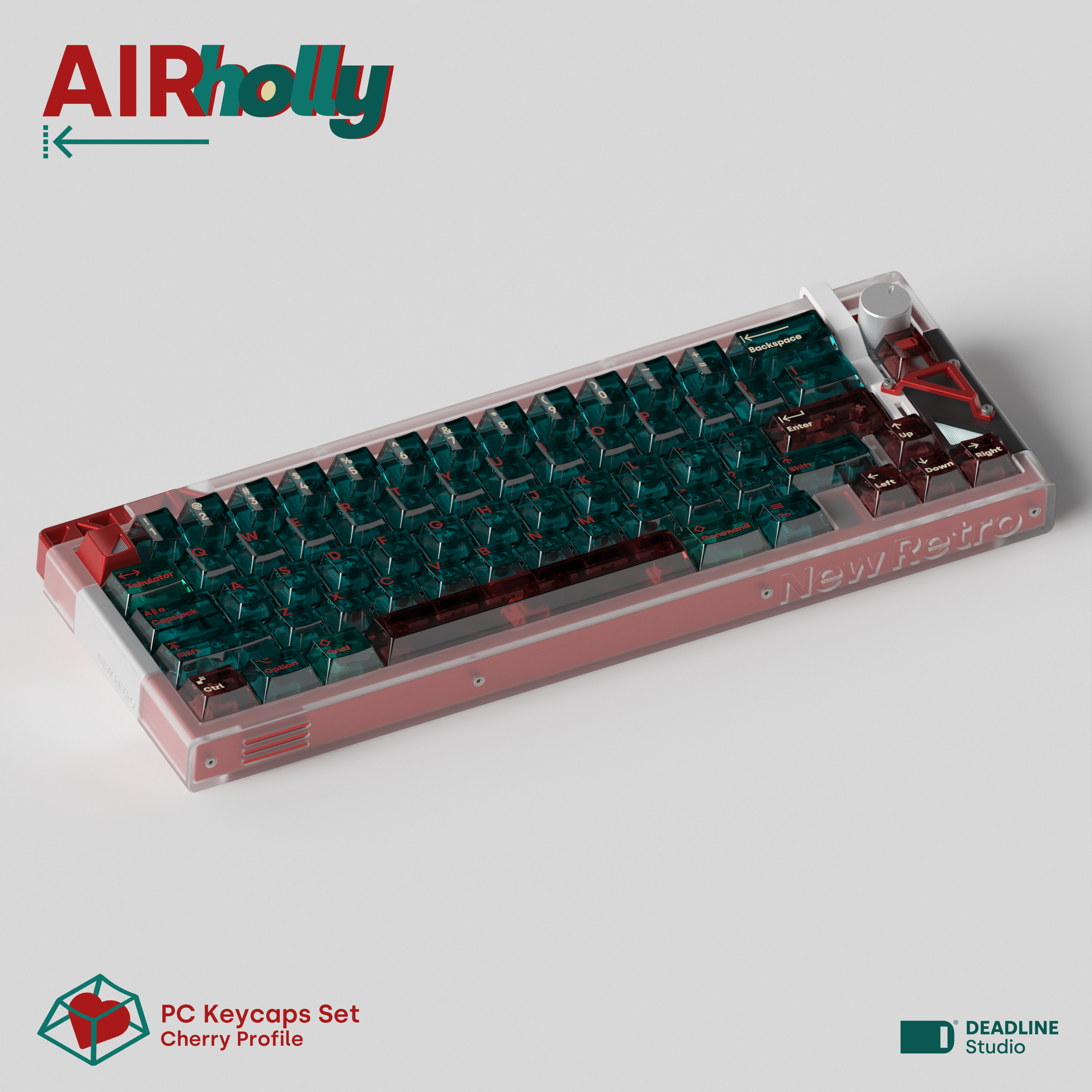 (Group Buy) Deadline AIR Holly Keycap Set