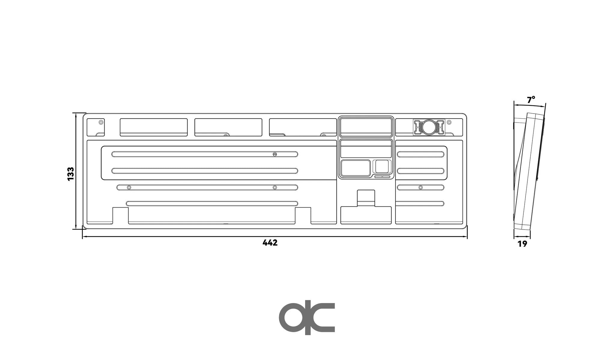 (Pre-Order) QK101 Keyboard Kit Batch 3