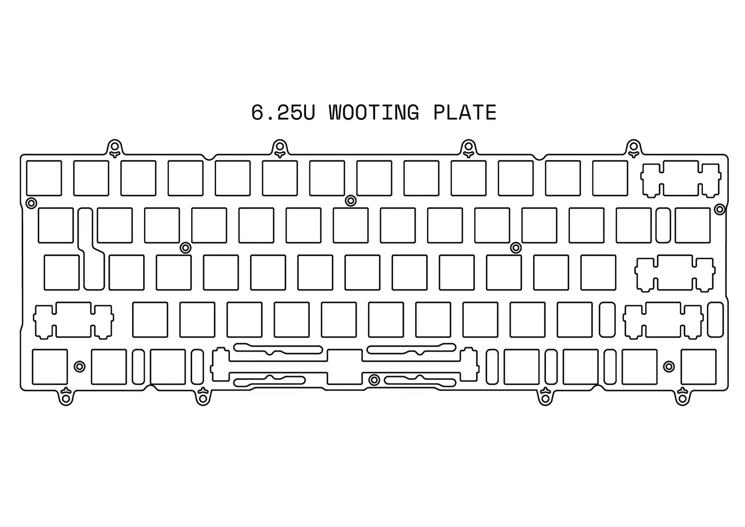(Group Buy) Gehirn60 Keyboard Kit Addons