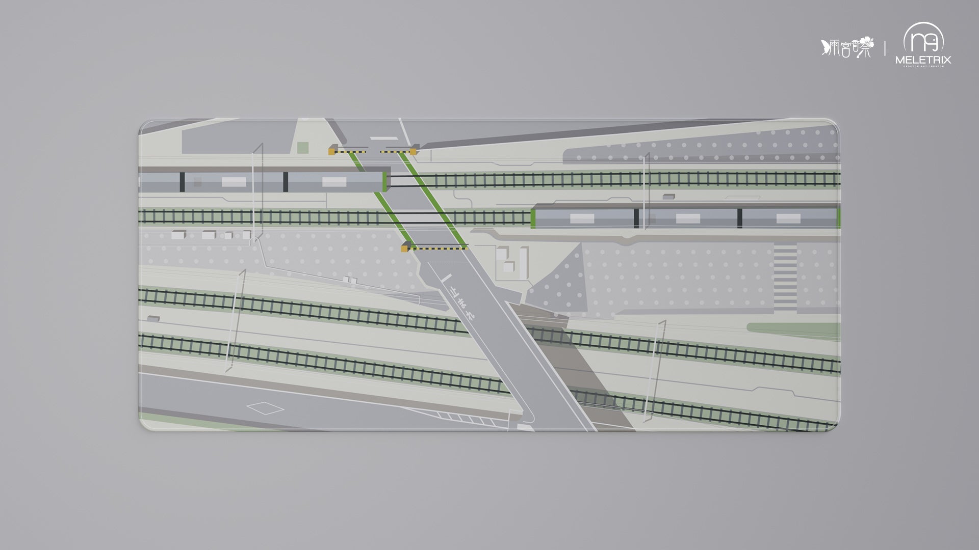 (In Stock) WS Yamanote Line Theme Deskmats