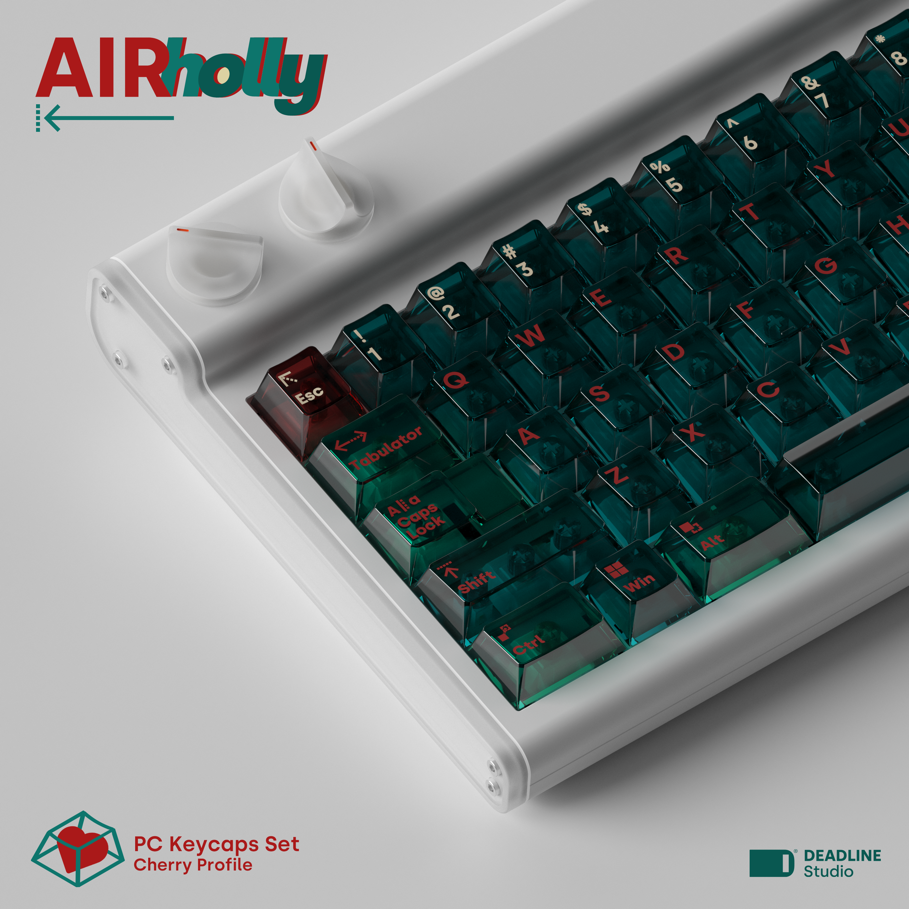 (Group Buy) Deadline AIR Holly Keycap Set