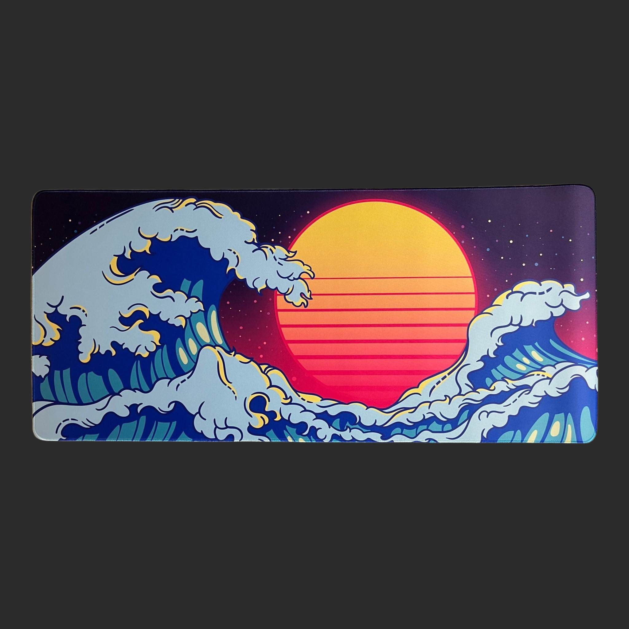 (In Stock) The Great Retro Wave Deskmat