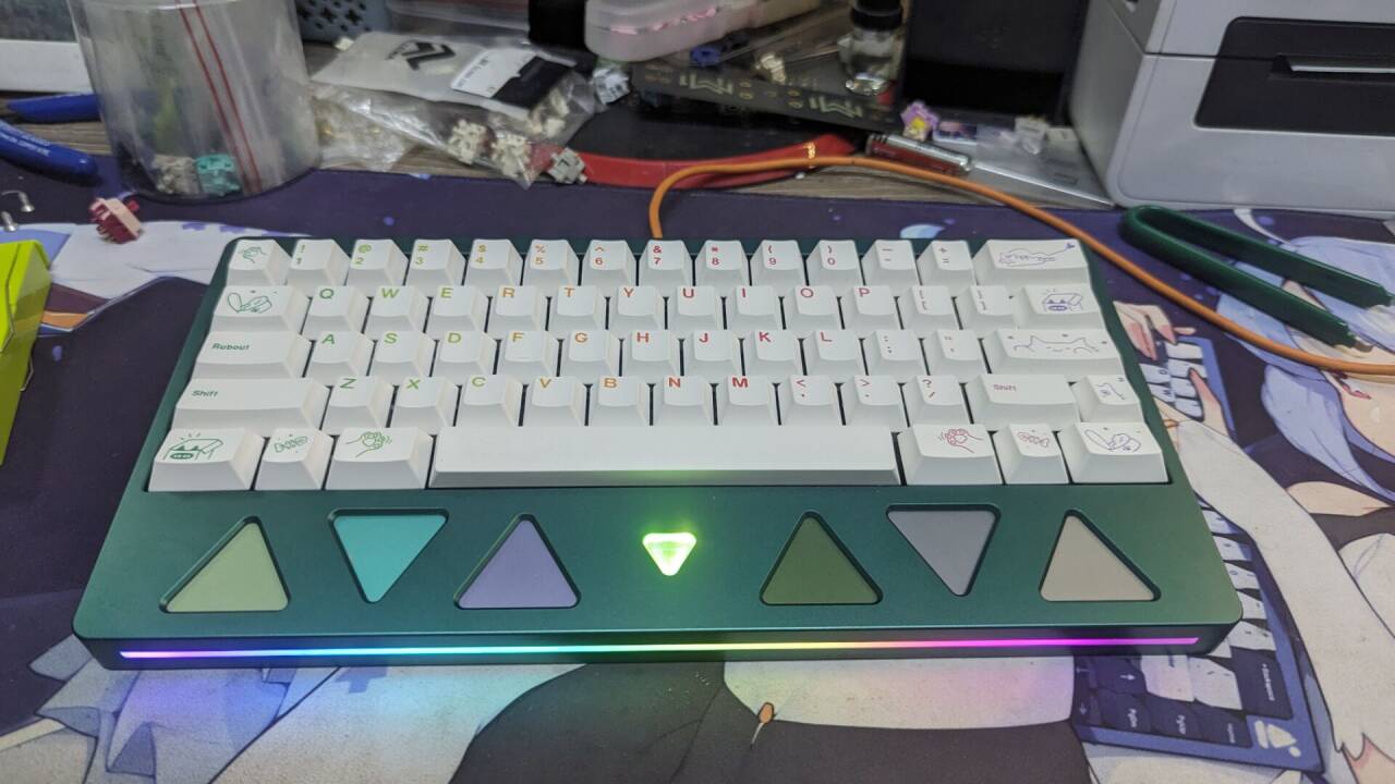 (Group Buy) Trigon Anodised Edition Keyboard Kit