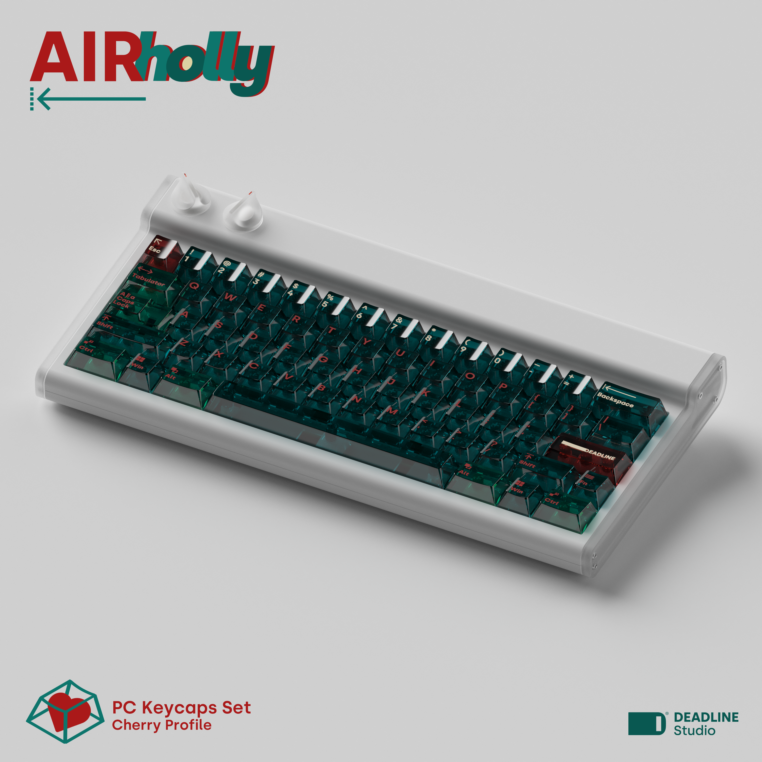 (Group Buy) Deadline AIR Holly Keycap Set