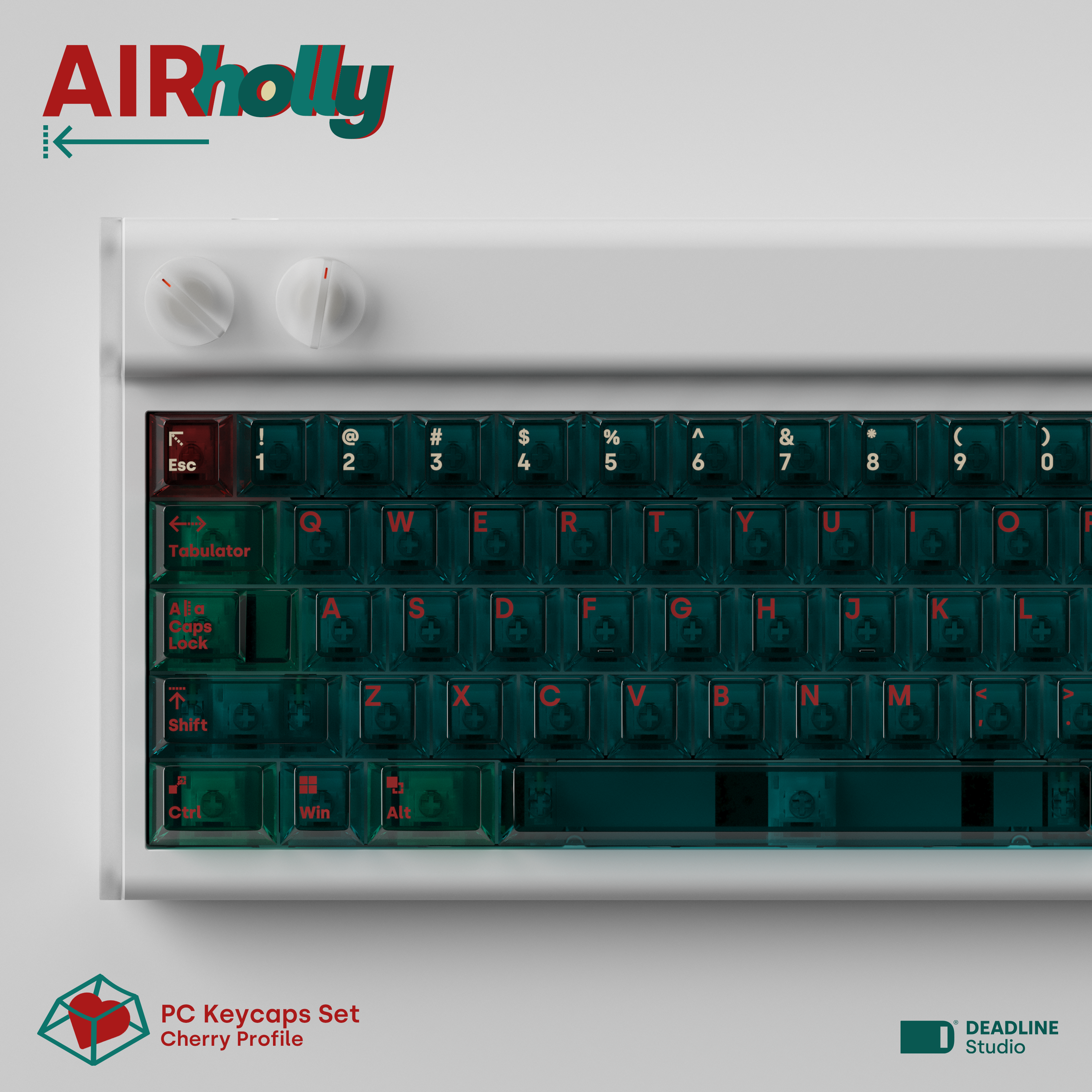 (Group Buy) Deadline AIR Holly Keycap Set
