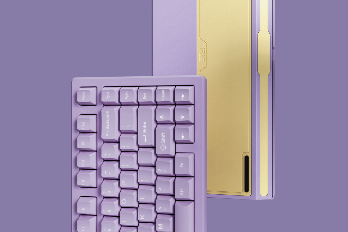 (Group Buy) Jris75 Glitter Spray-Coated Version Keyboard Kit