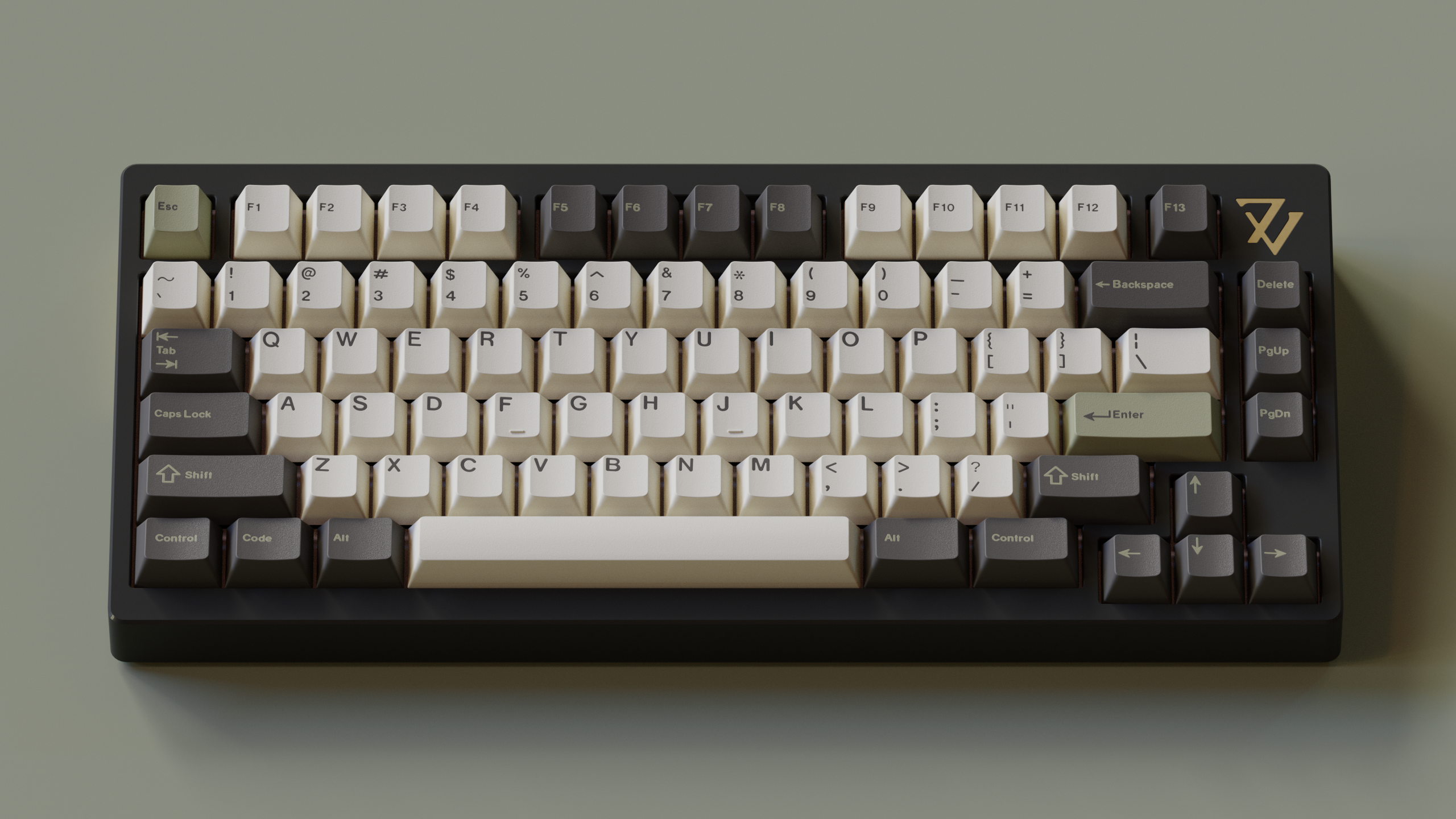 (In Stock) GMK Olive R2