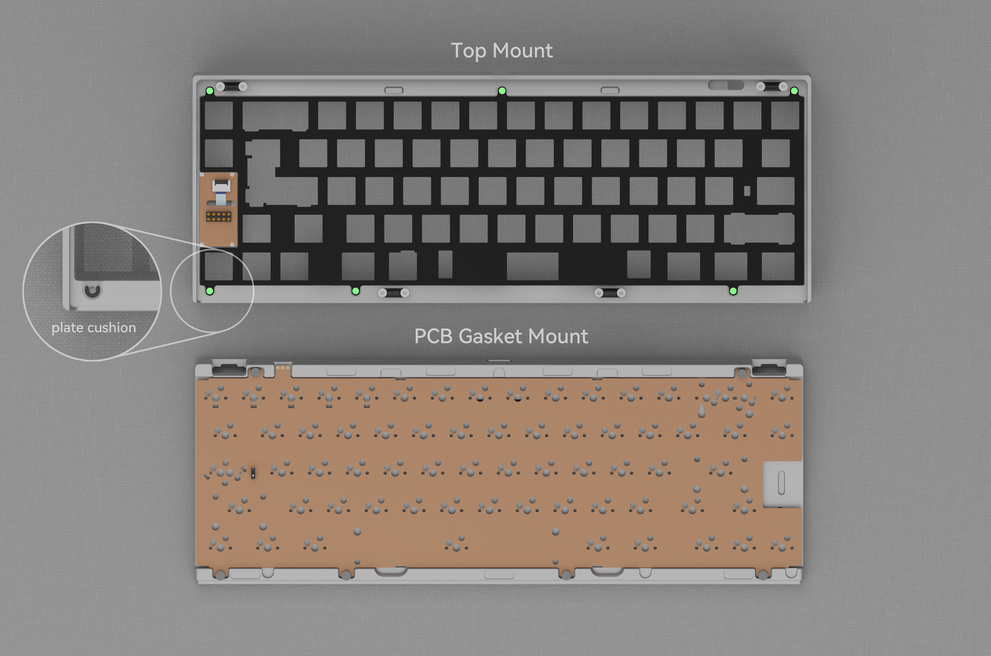 
                  
                    (Group Buy) QK65v2 Keyboard Kit Anodised Case
                  
                