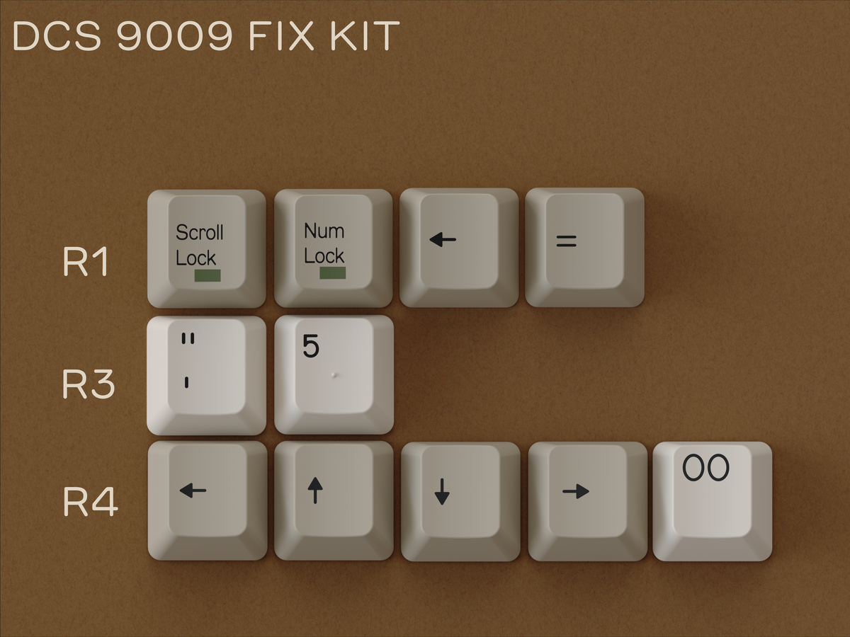 Color 9009 (Group buy) DCS 9009 Fix Kit