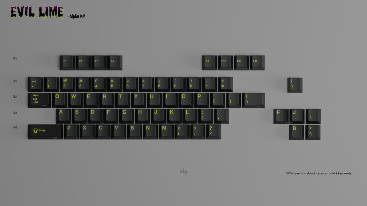 (Group Buy) GMK CYL Evil Lime