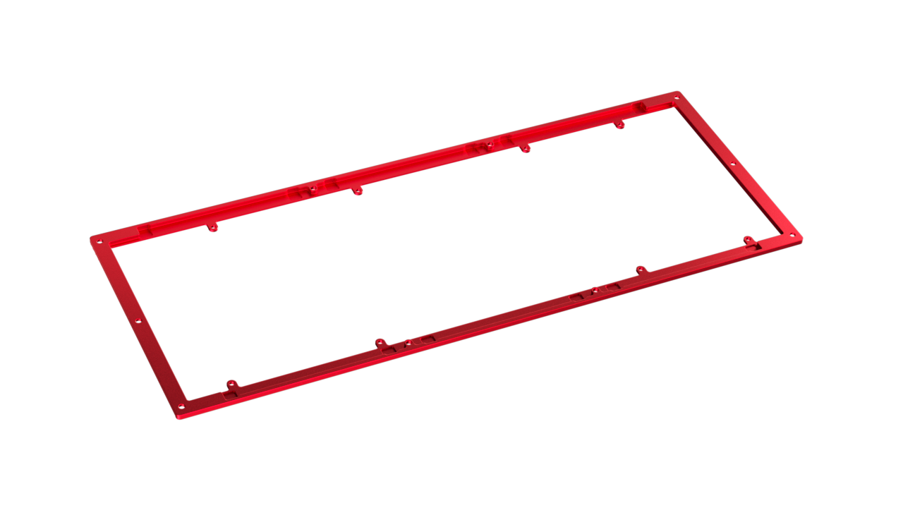 render of Keycult No. 3 Accent in Ano Red occluded