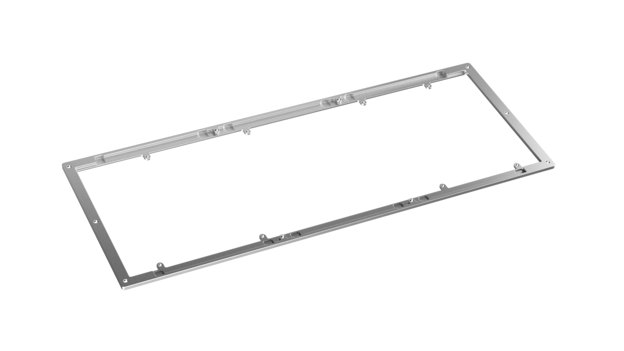 render of Keycult No. 3 Accent in Silver