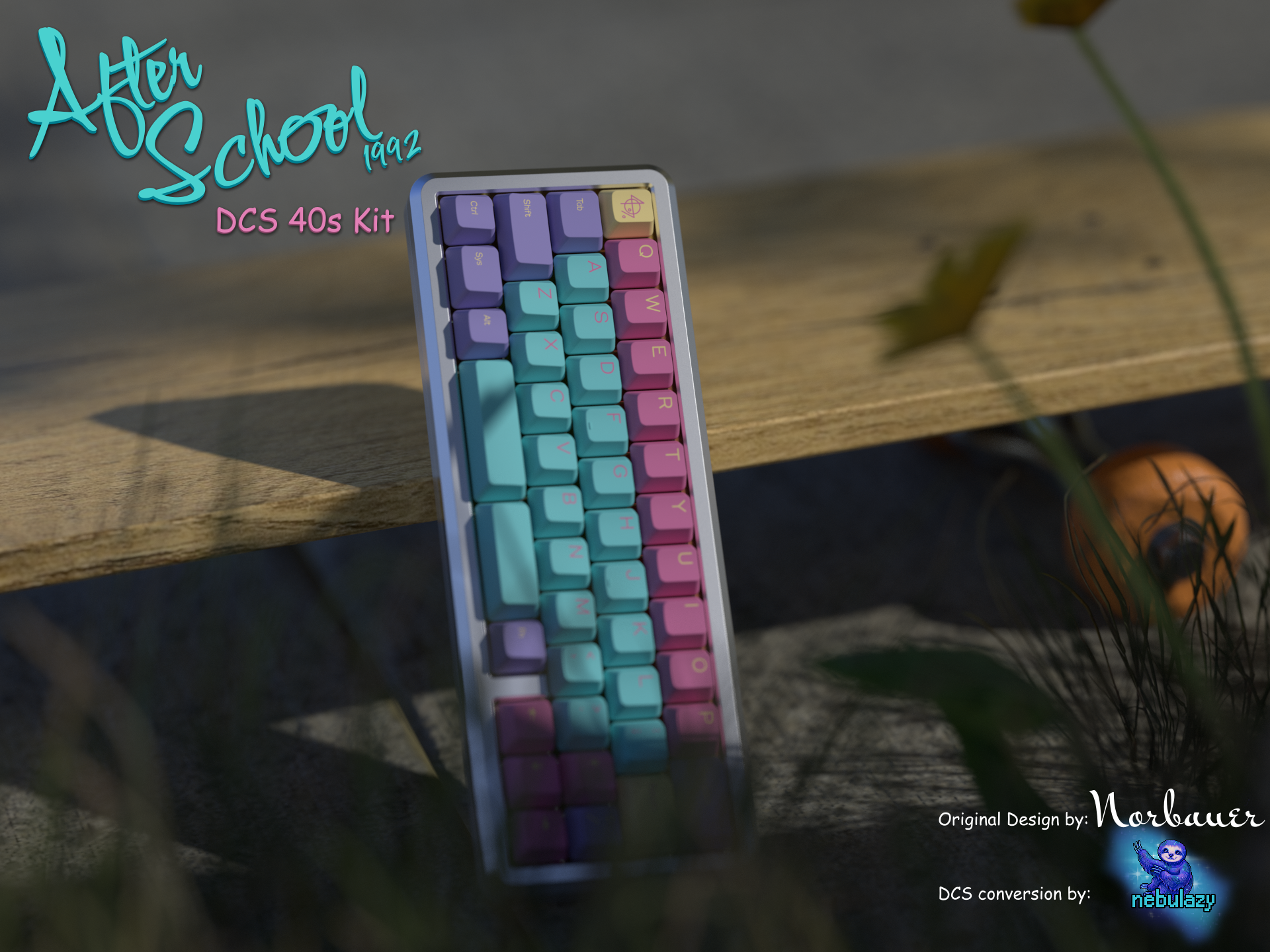 (Coming Soon) DCS After-School 1992 40s Keycap Set