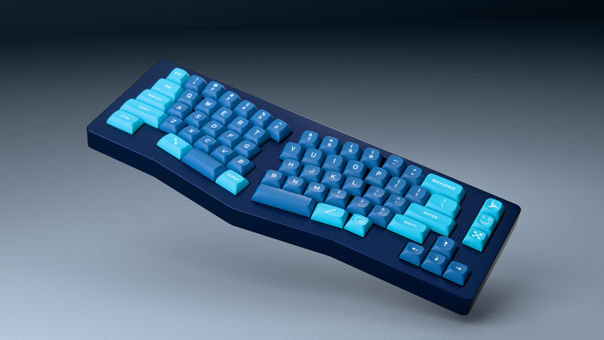 GMK MTNU Dasher Keycap Set