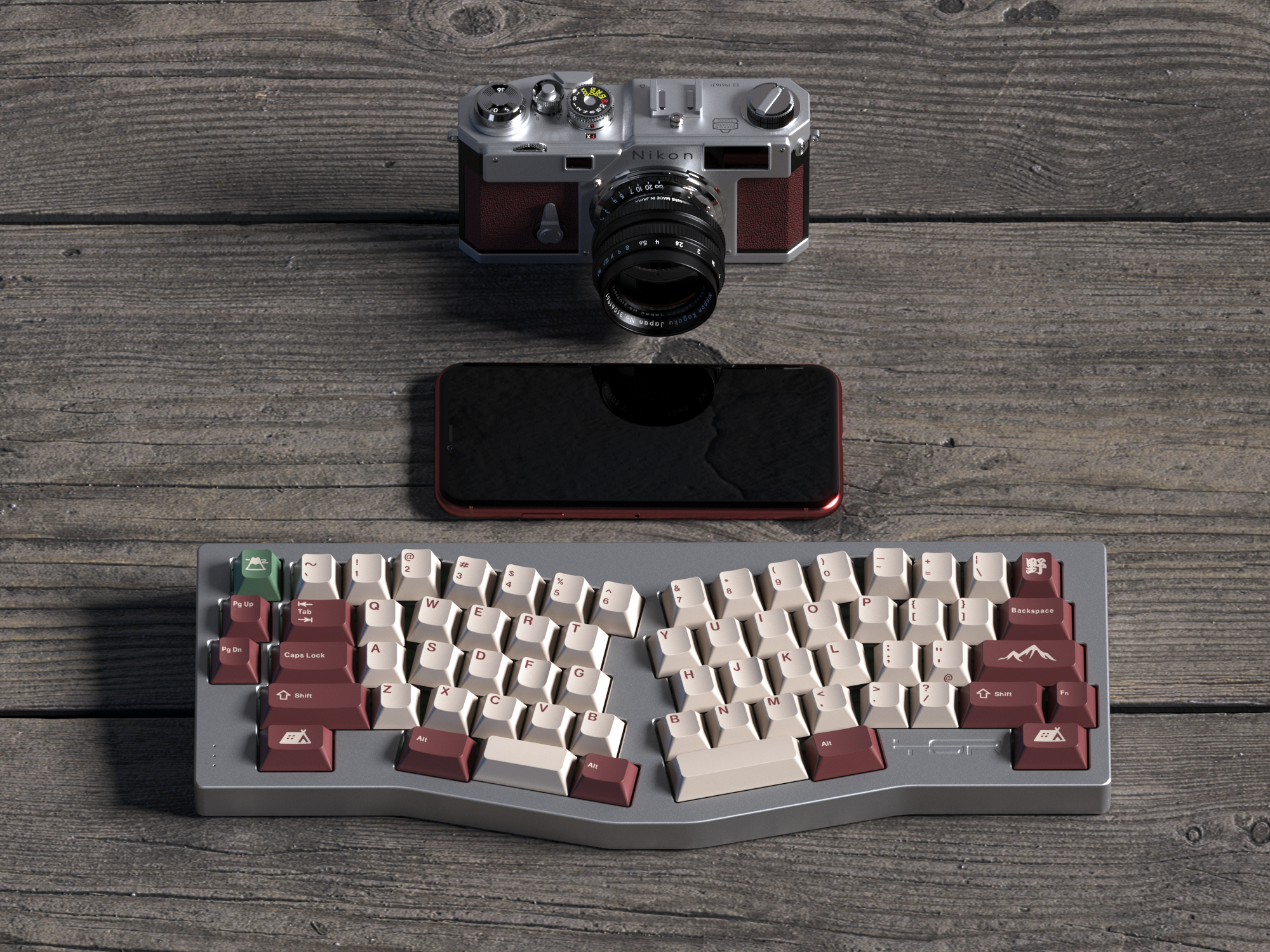 (In Stock) GMK Camping R3 Keyset