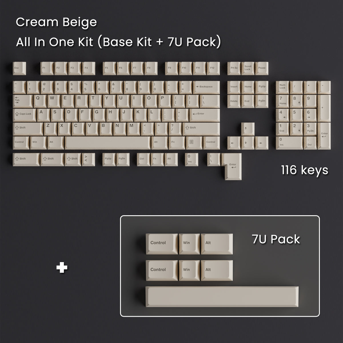 (Group Buy) Awekeys Metal Keycaps Set - Retro 80s