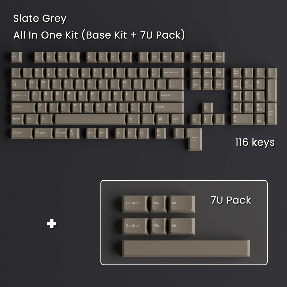 (Group Buy) Awekeys Metal Keycaps Set - Retro 80s