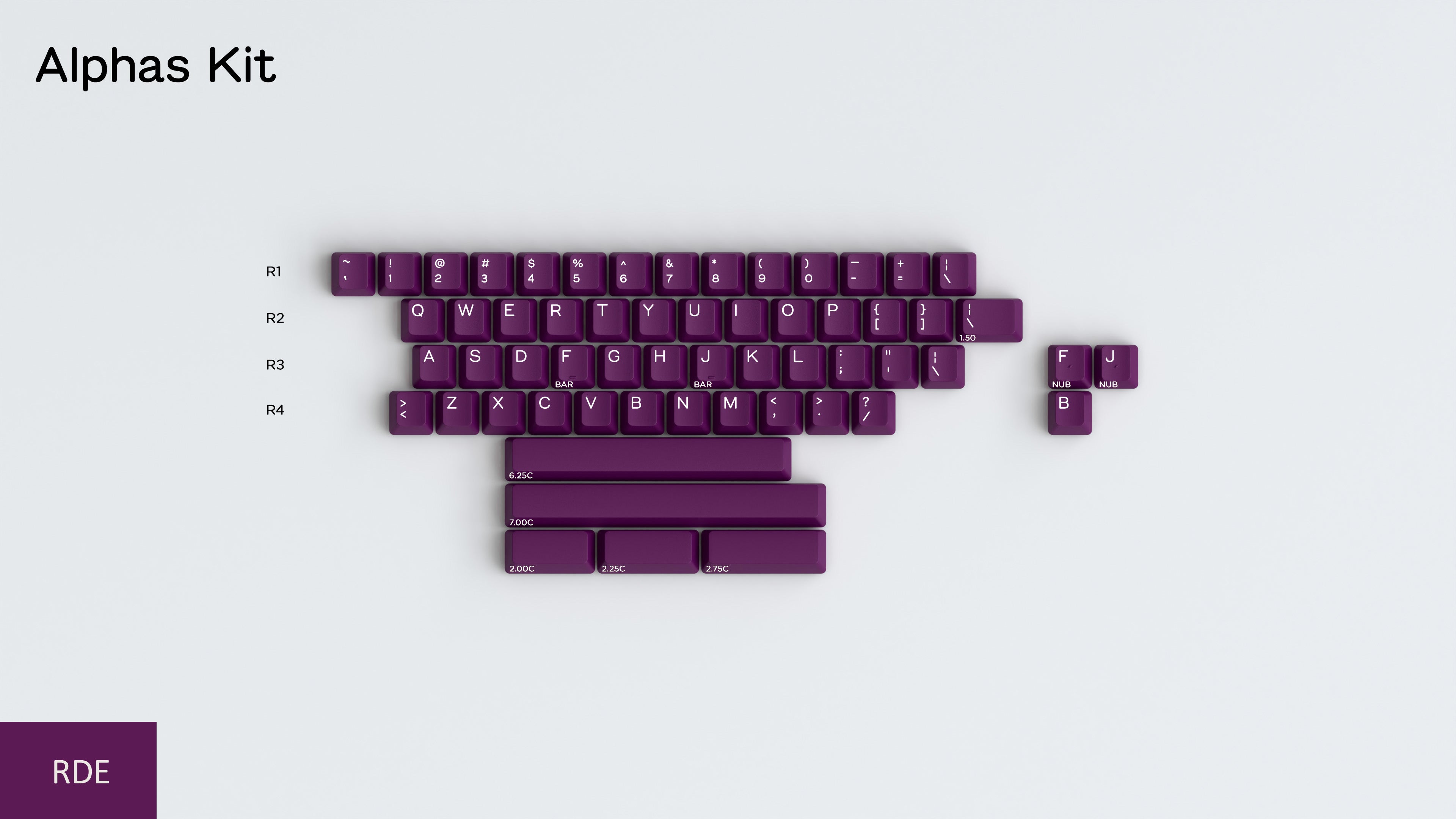 (Pre-Order) DCS ABS Flex Keycap Sets