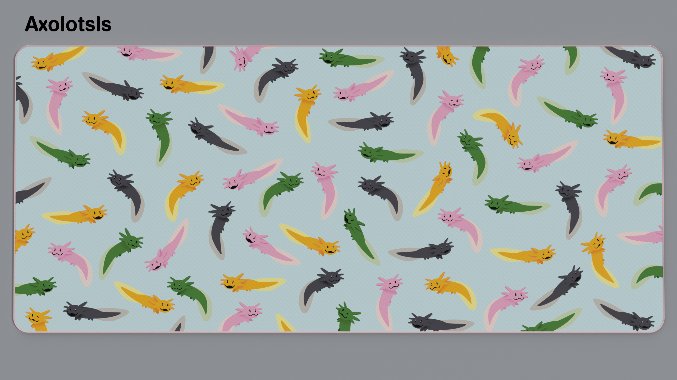 (In Stock) ePBT Axolotls Deskmats