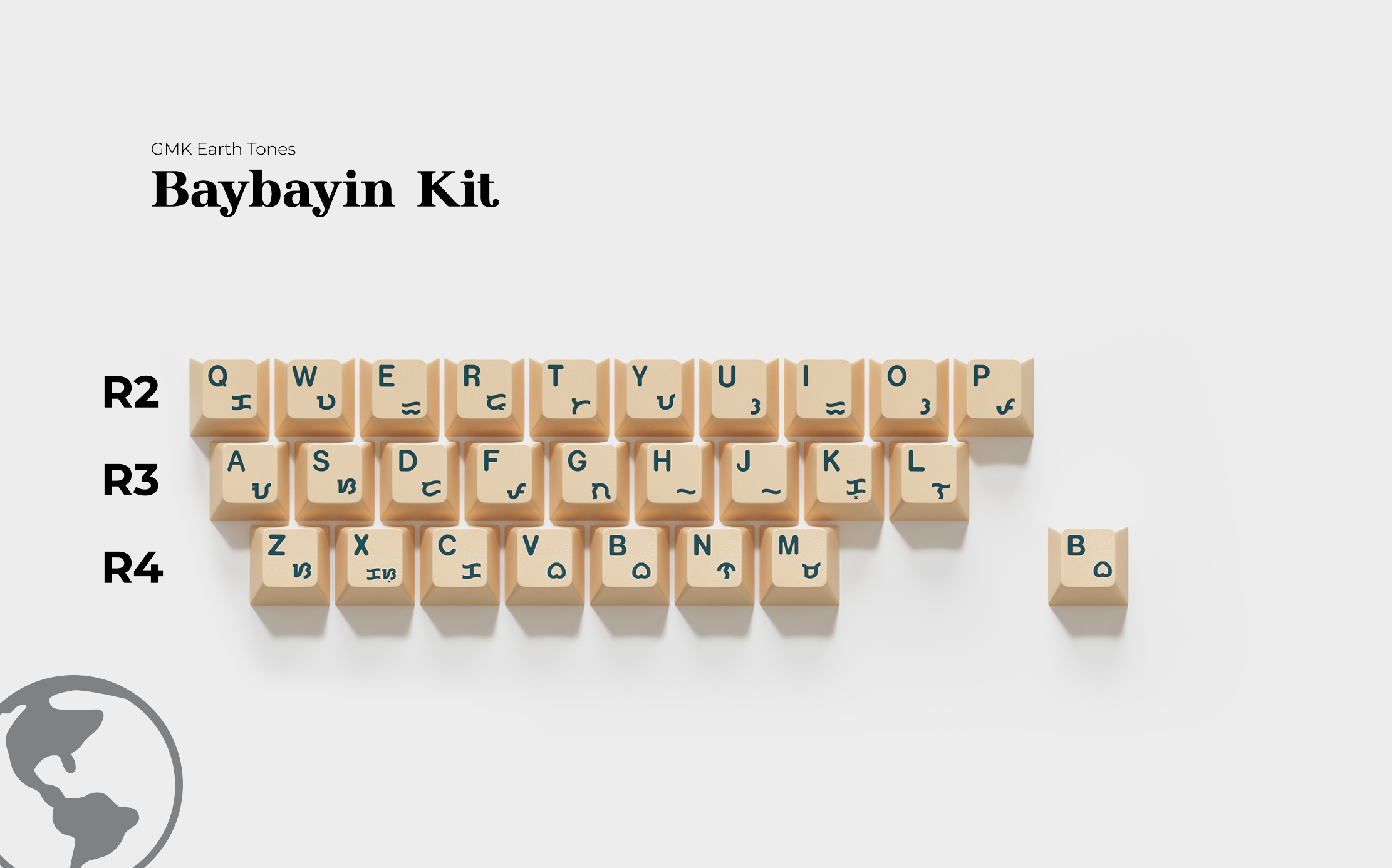 (In Stock) GMK Earth Tones