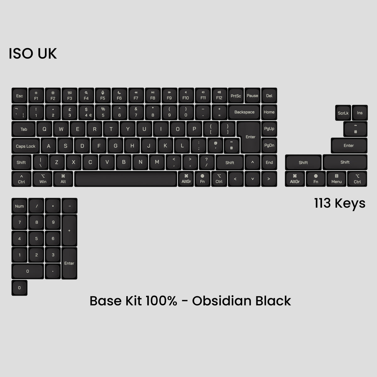 Coming Soon) Awekeys Air - Low Profile Metal Keycaps