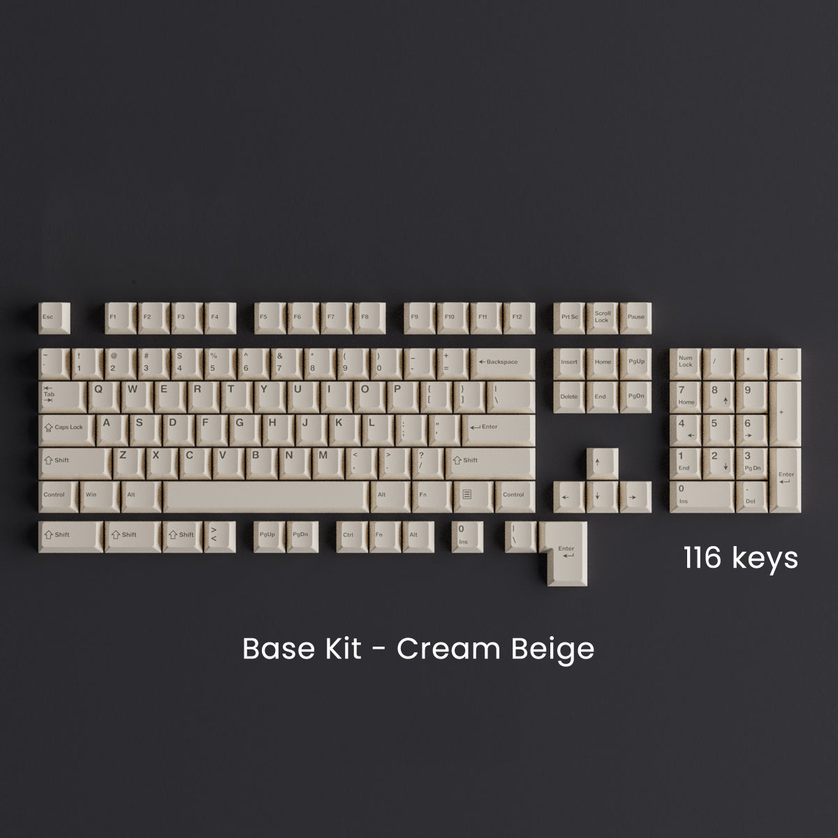 (Group Buy) Awekeys Metal Keycaps Set - Retro 80s