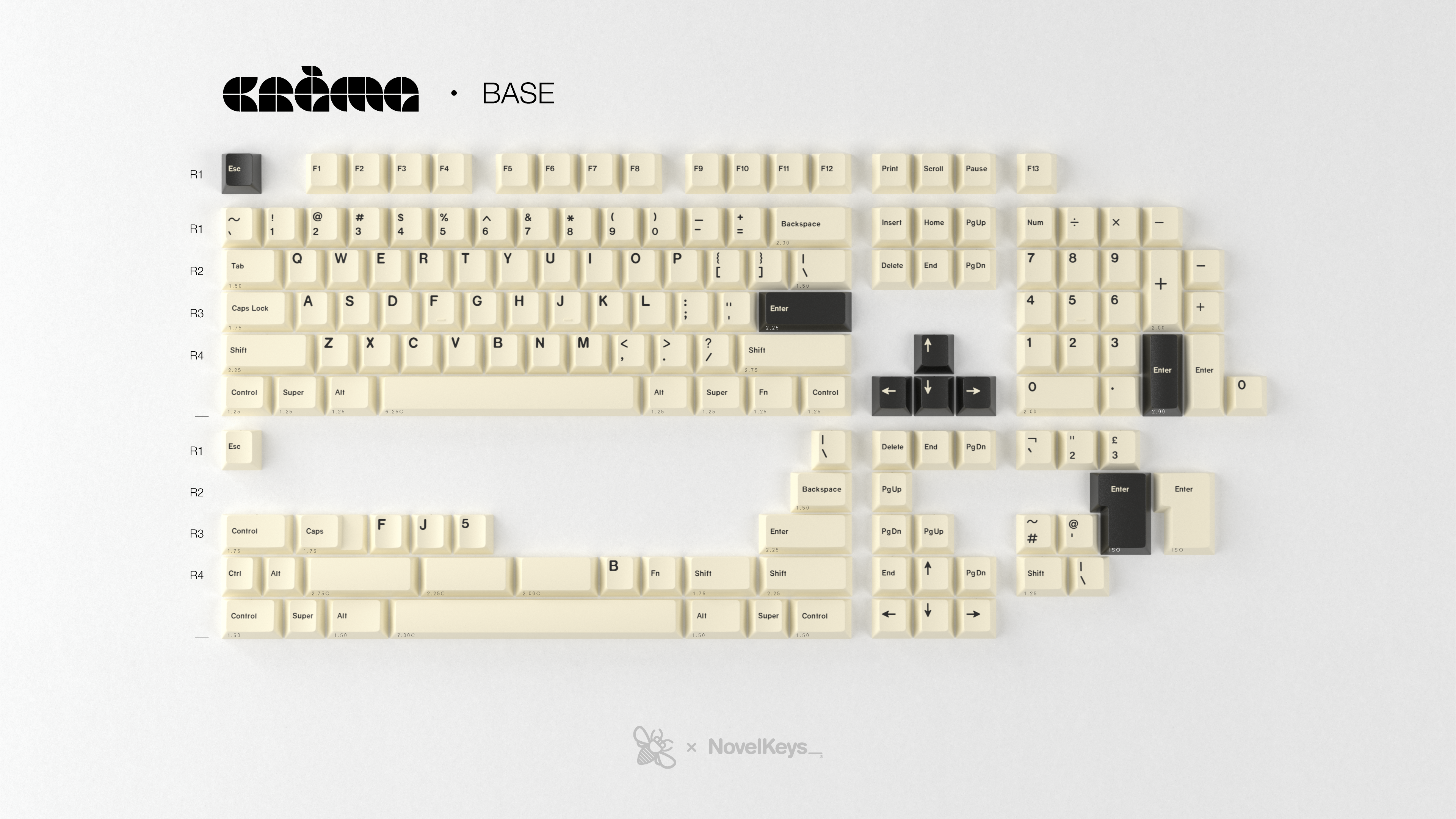 (In Stock) GMK CYL Creme Keyset