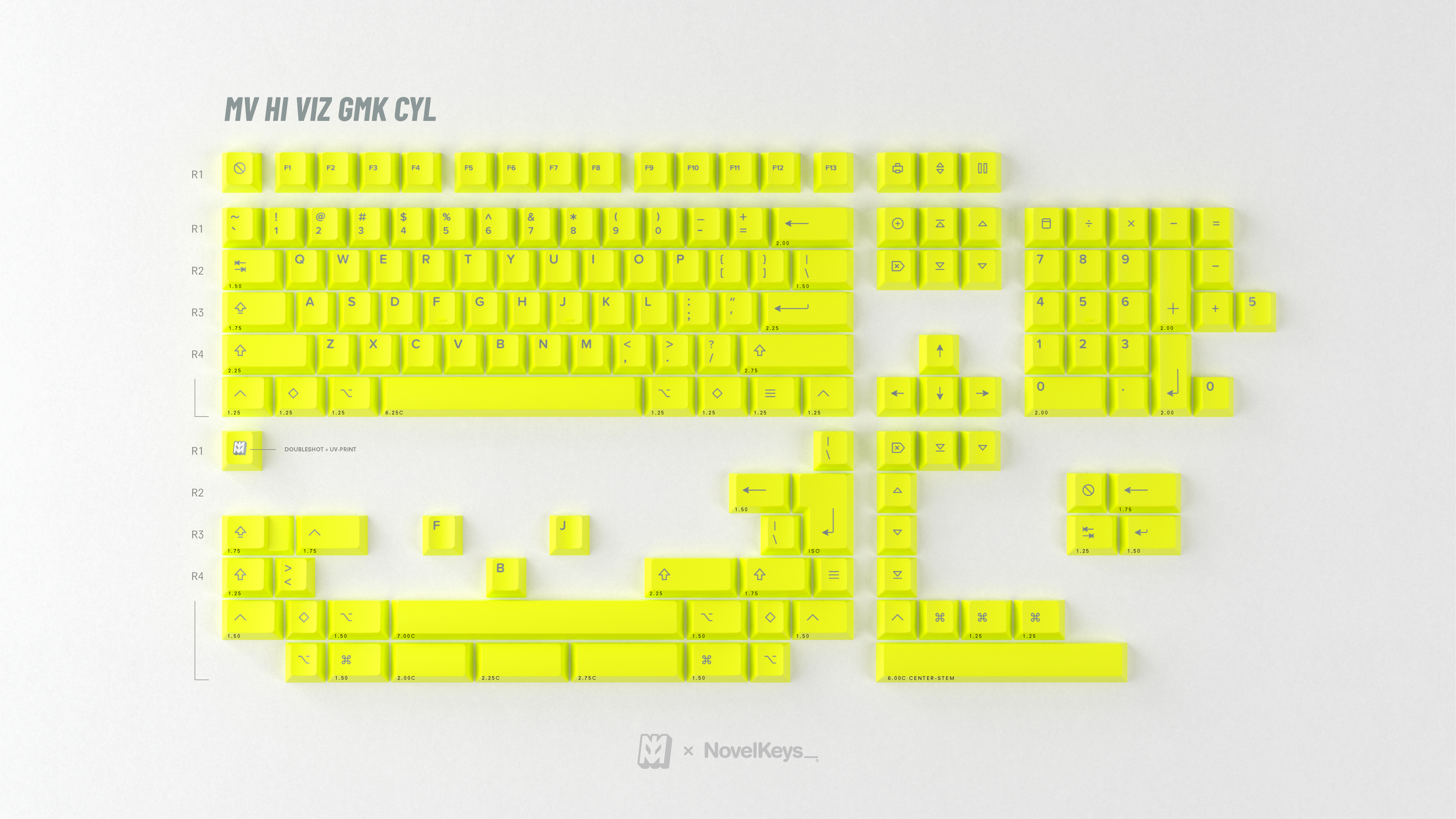 (In Stock) GMK CYL Hi-Viz