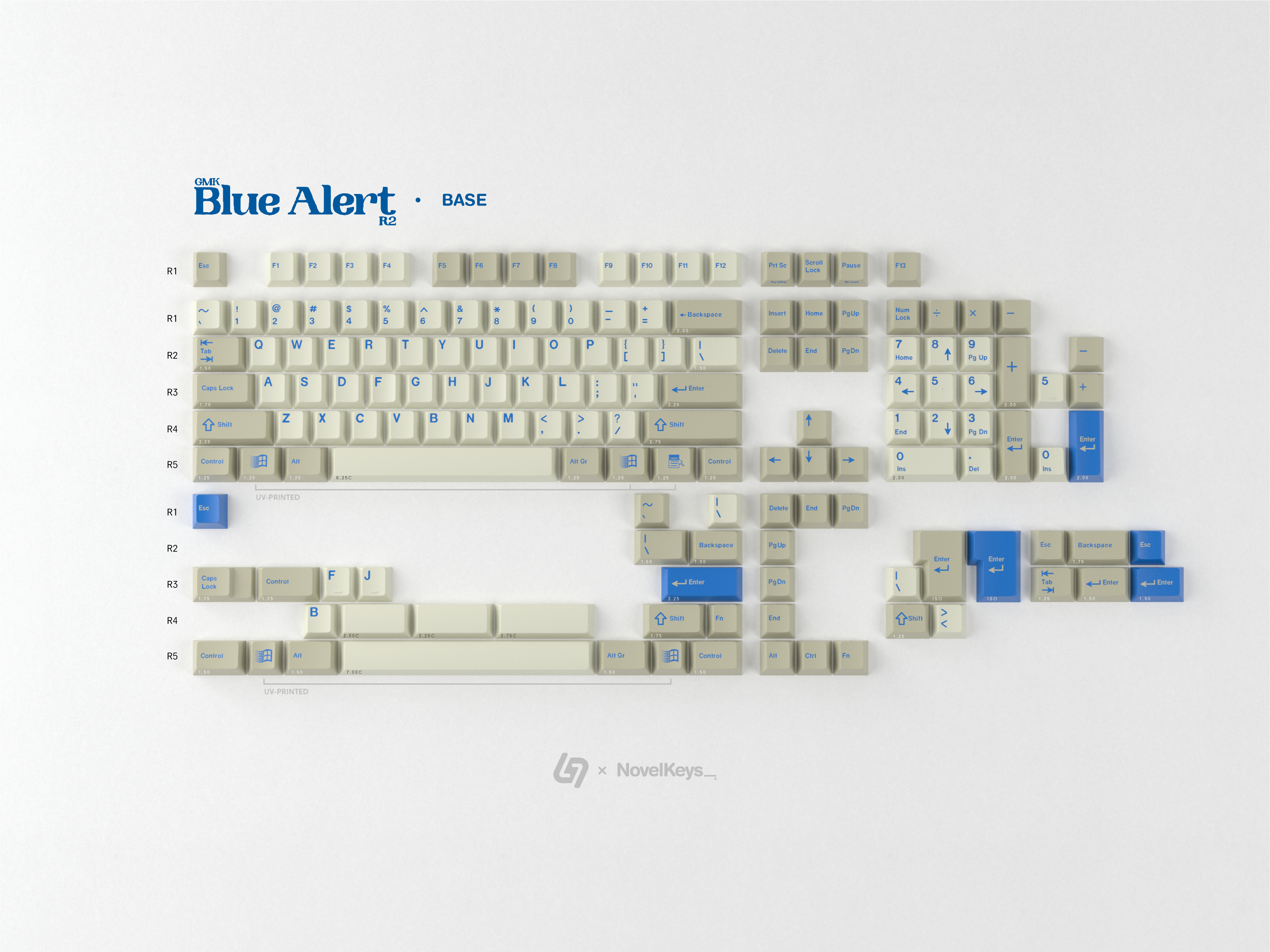 (In Stock) GMK CYL Blue Alert