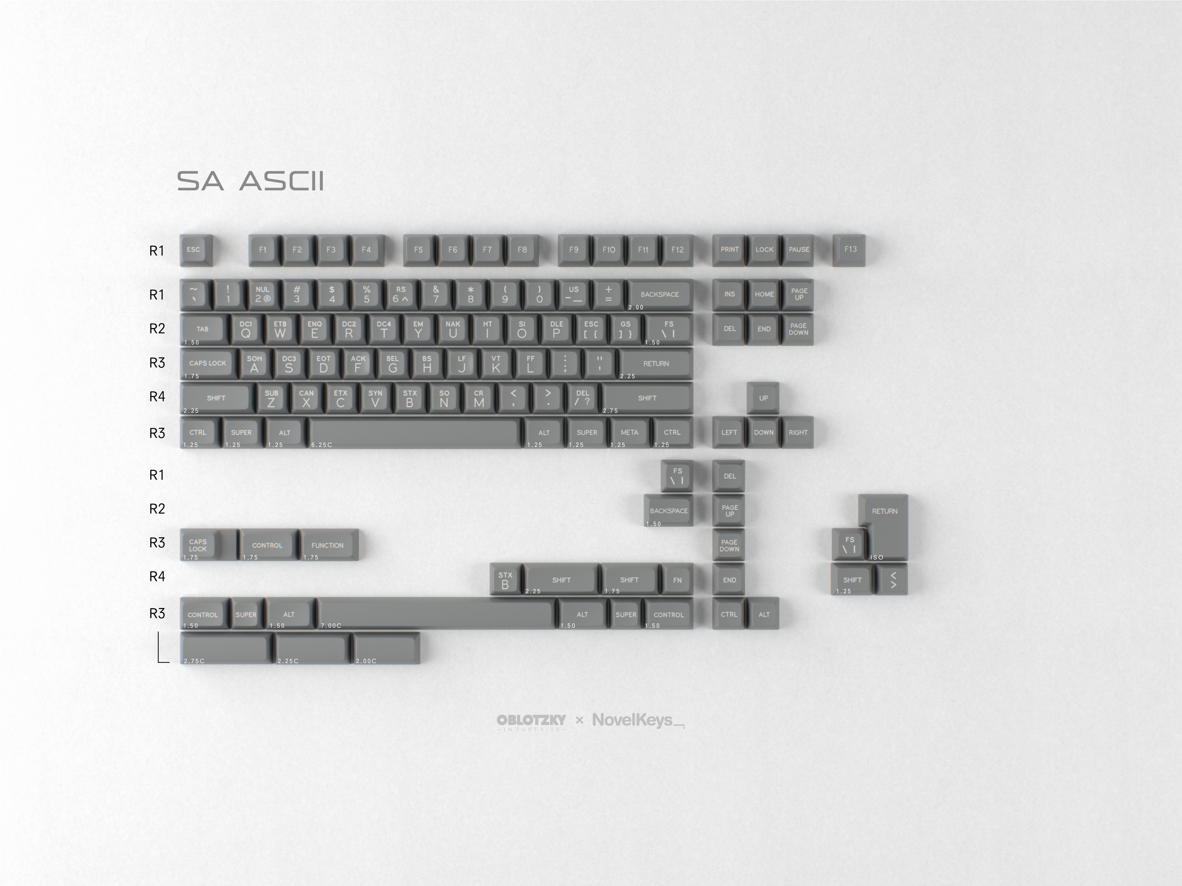 (In Stock) SA ASCII Keycaps