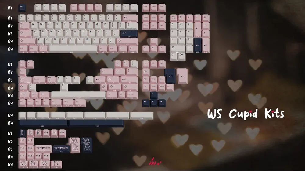 (Group Buy) Zoom65 V3 X Cupid Collaboration Edition Keyboard Kit