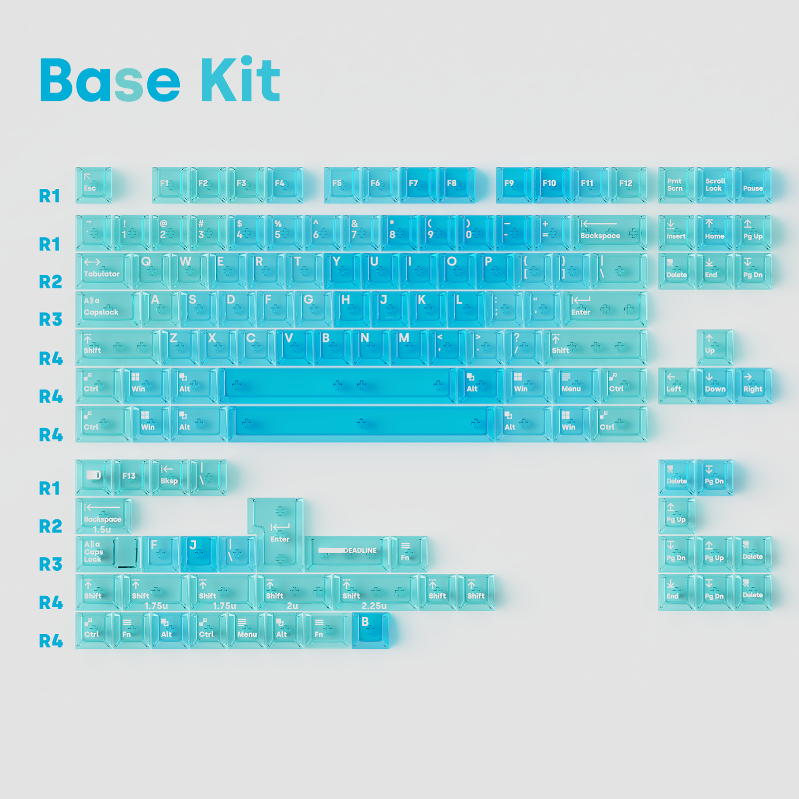 (Group Buy) Deadline Air-Wave Keycaps