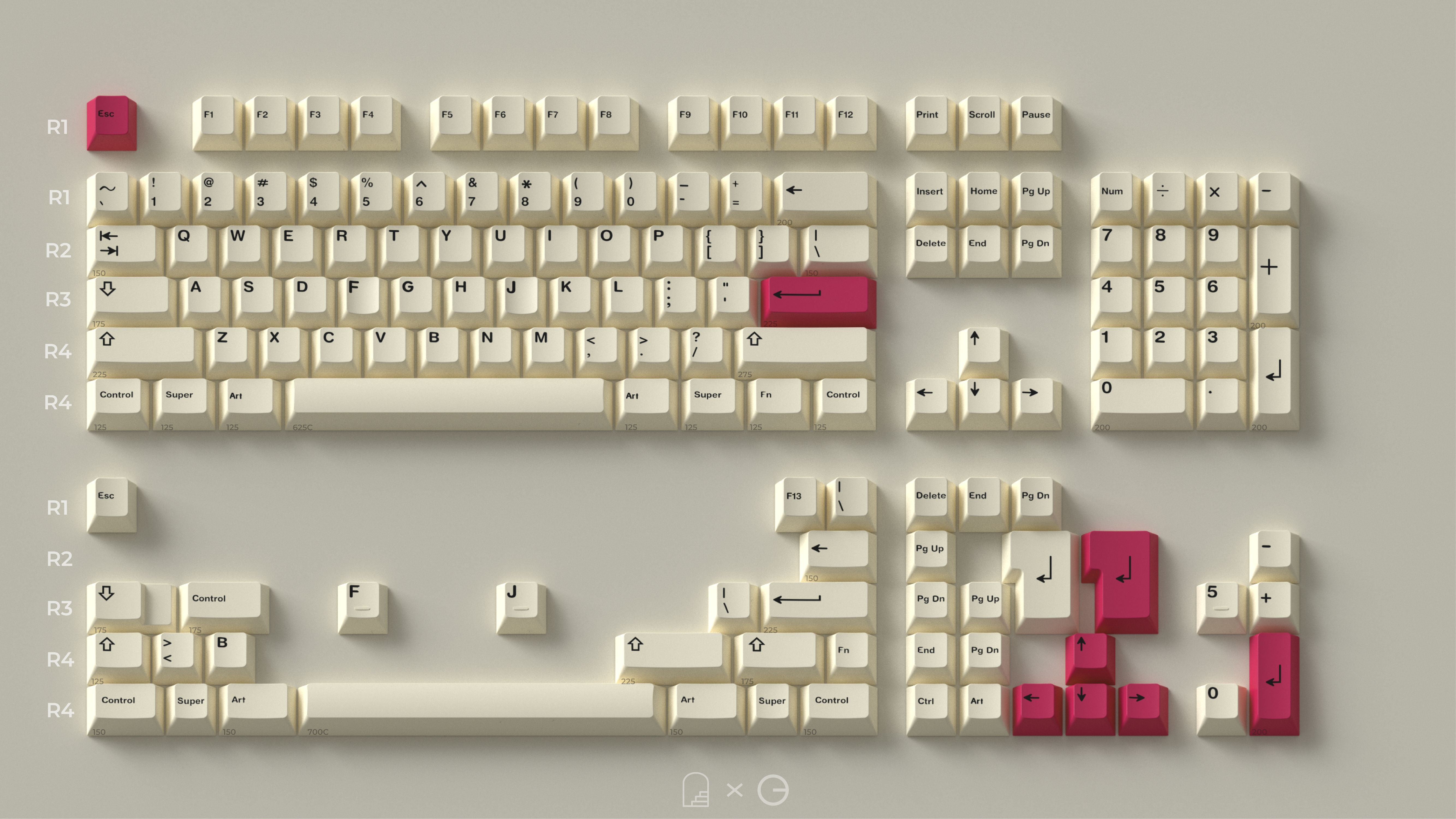 (In Stock) GMK Art Keyset