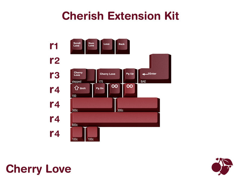 (Coming Soon) GMK CYL Cherry Love