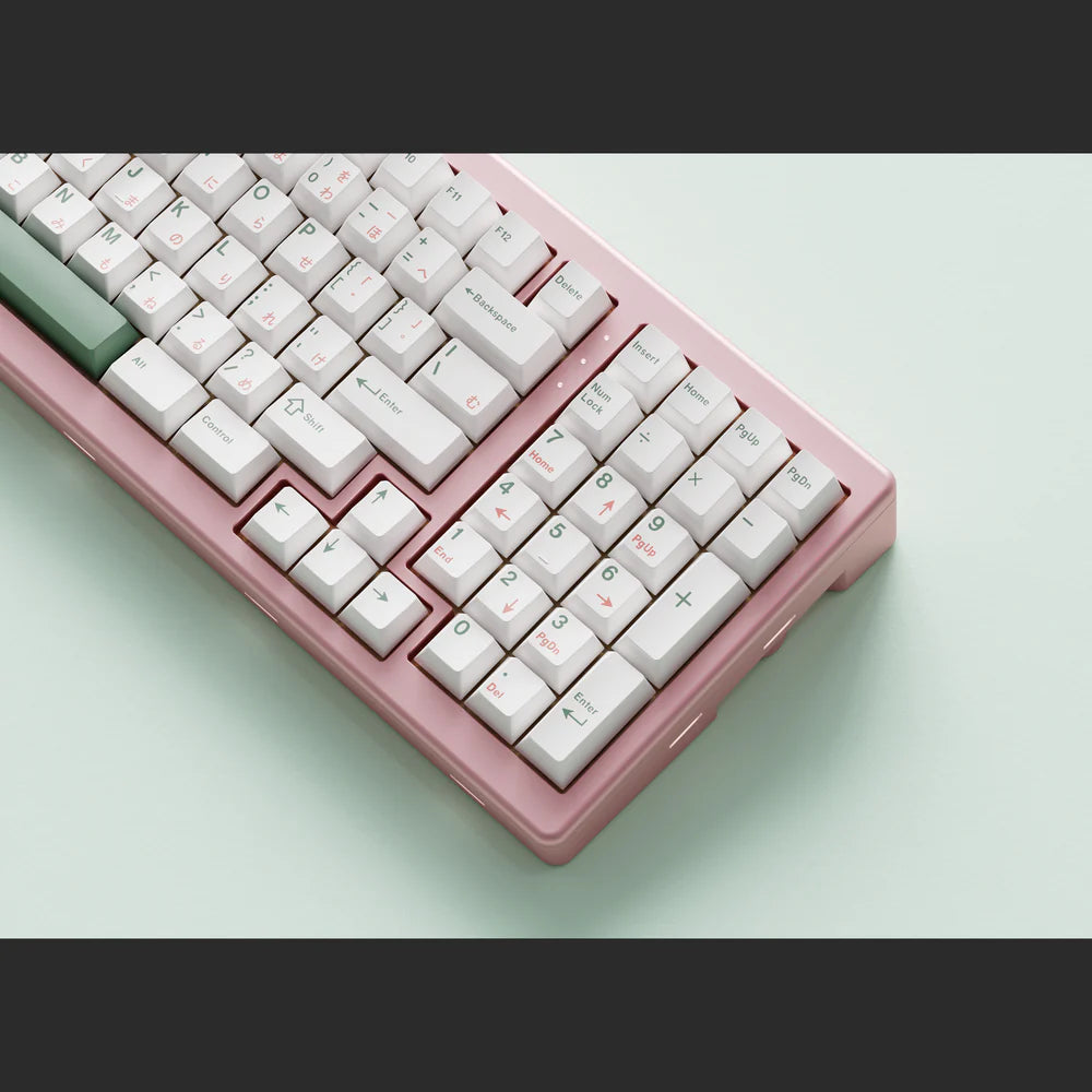 (In Stock) XMI Matcha Sakura Keycaps