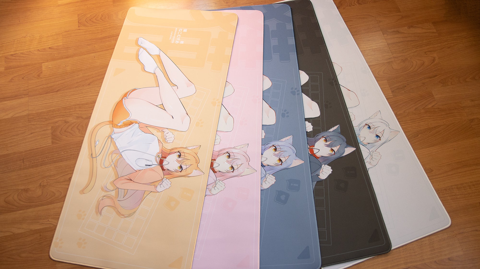 (Group Buy) Catgirl Deskmats