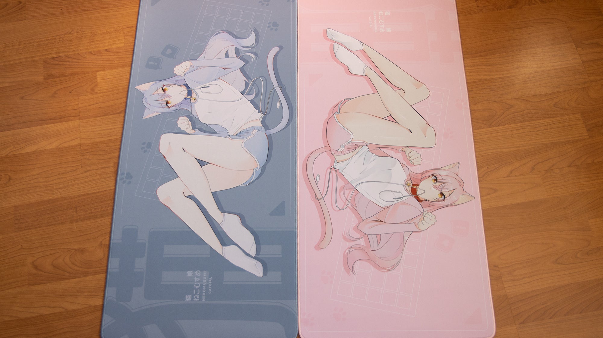 (Group Buy) Catgirl Deskmats